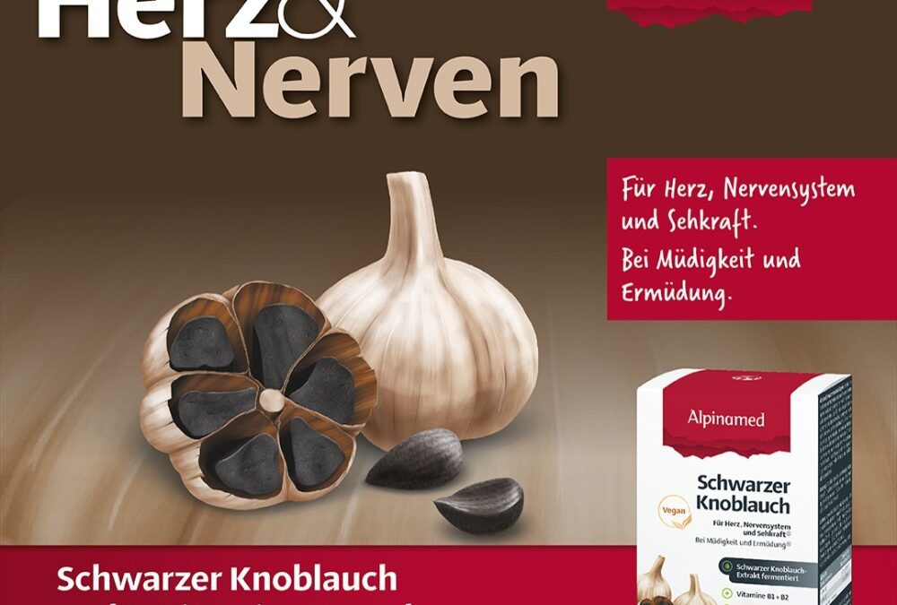 Alpinamed schwarzer Knoblauch
