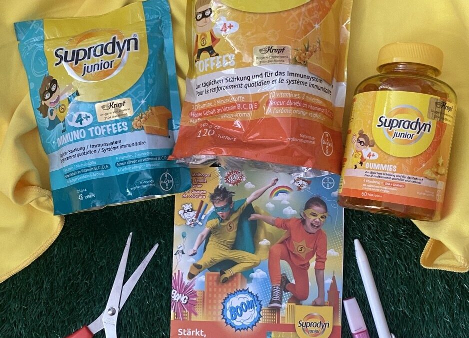 Supradyn junior für kleine Helden und Heldinnen