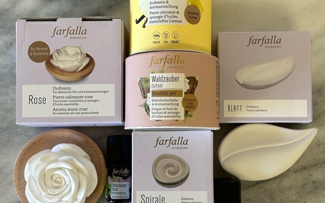 Fafalla Duftsteine und ätherische Öle.